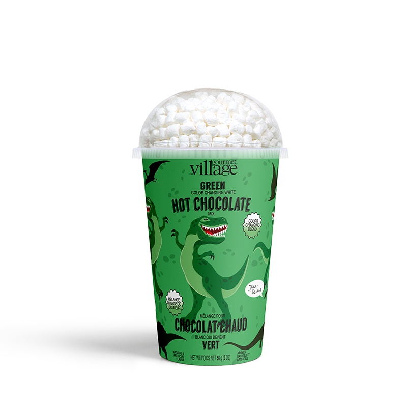 Gobelet de chocolat chaud dinosaure - Gourmet du village