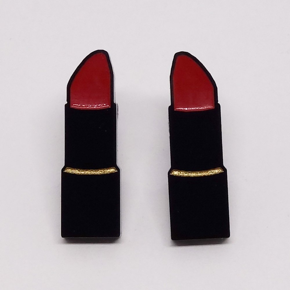 Boucles d'oreilles Rouge à lèvres - LiliPop – Image 6