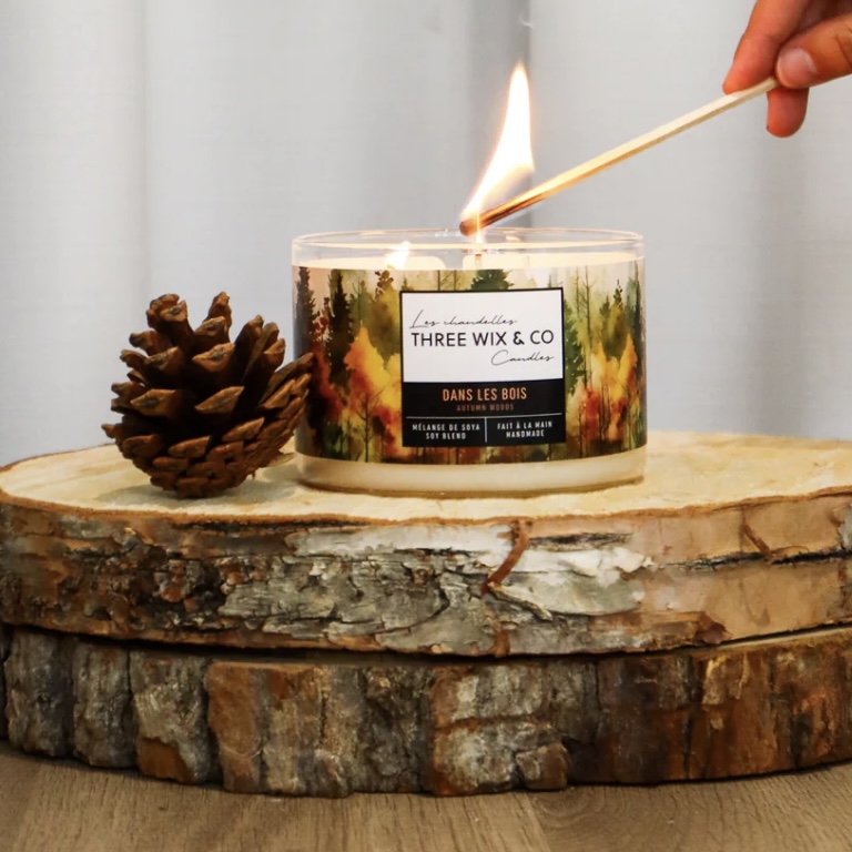 Three Wix & Co - Chandelle dans les bois – Image 2
