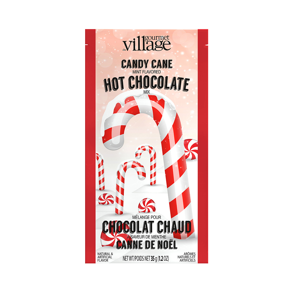 Chocolat chaudcanne de Noël - Gourmet du village