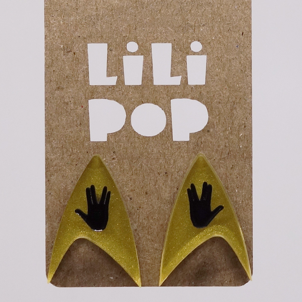 Boucles d'oreilles Star Trek - LiliPop