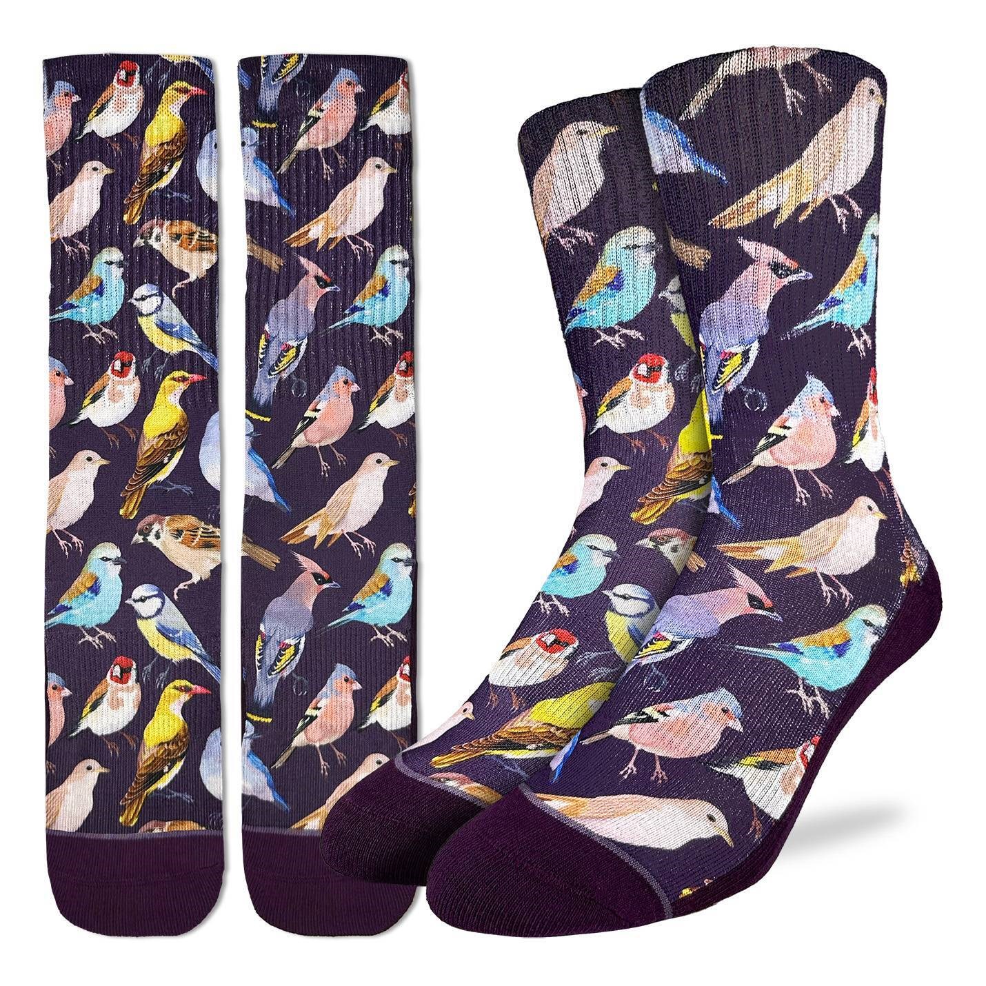 Bas pour homme Oiseaux botaniques - Good Luck Sock
