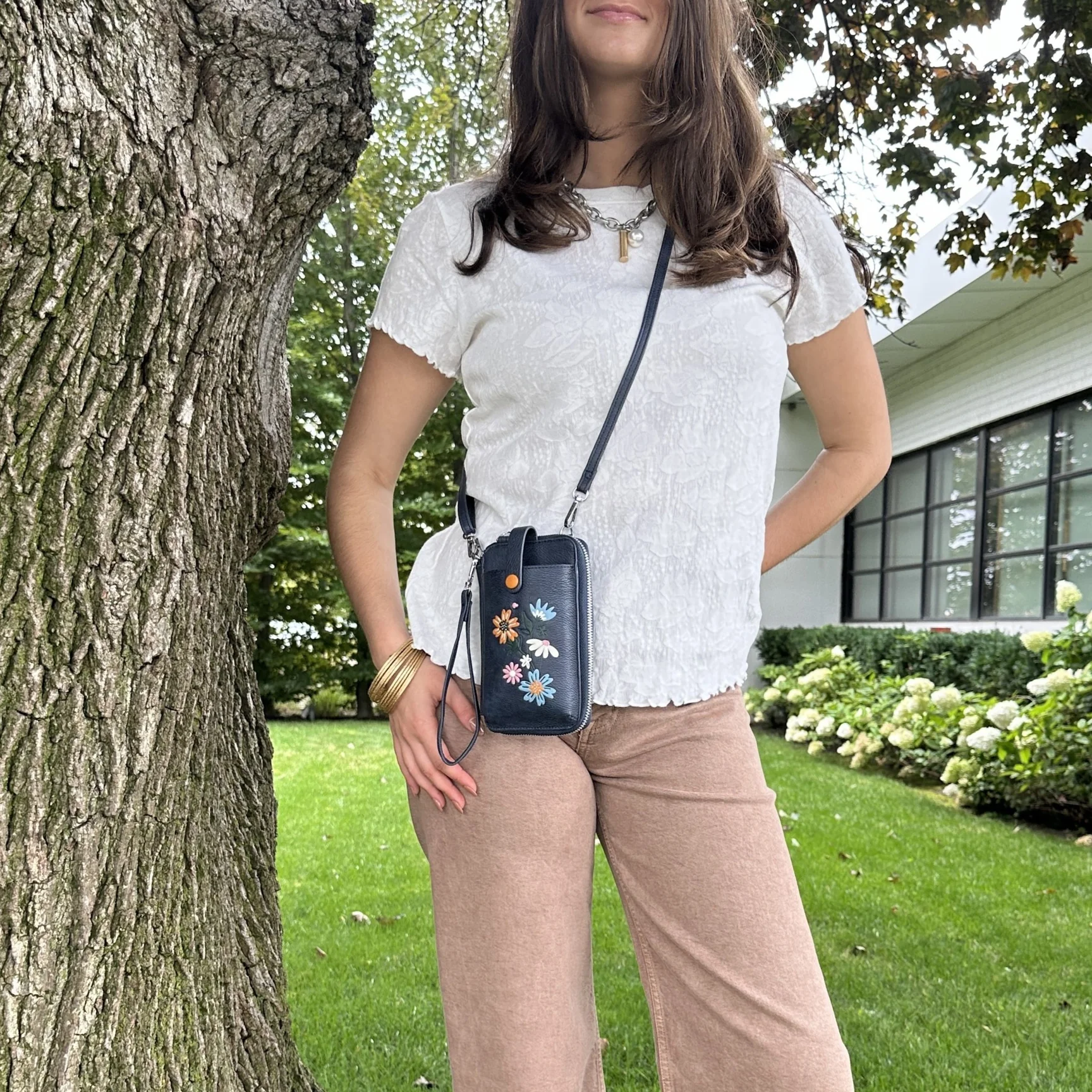 Pochette smartphone Elsa bleu - Espe – Image 2