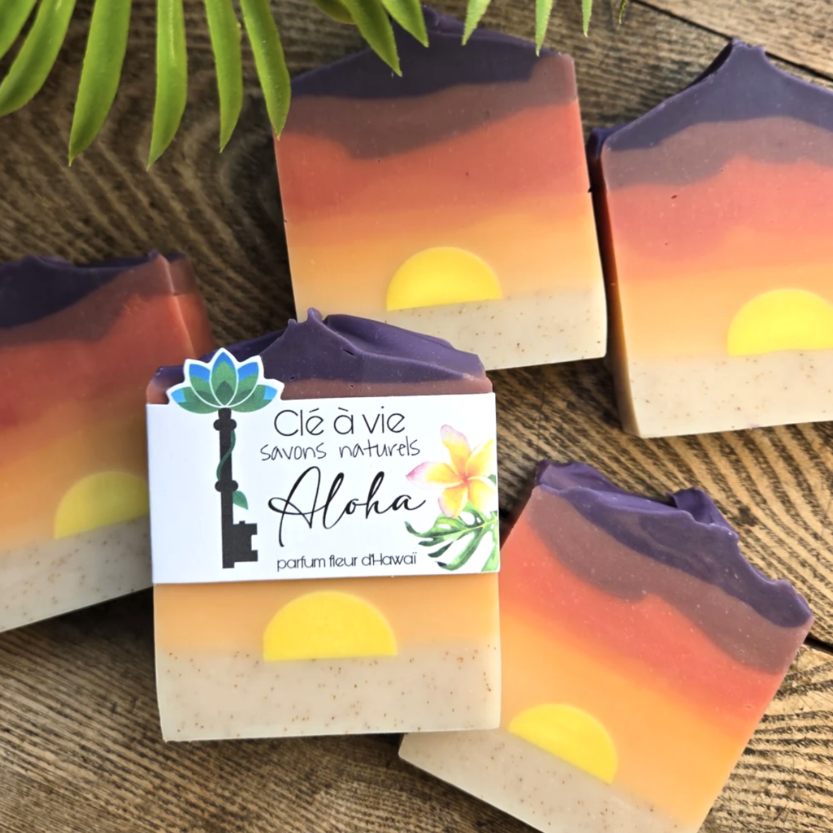 Savon Aloha, fleur d'hawaï - Clé à vie