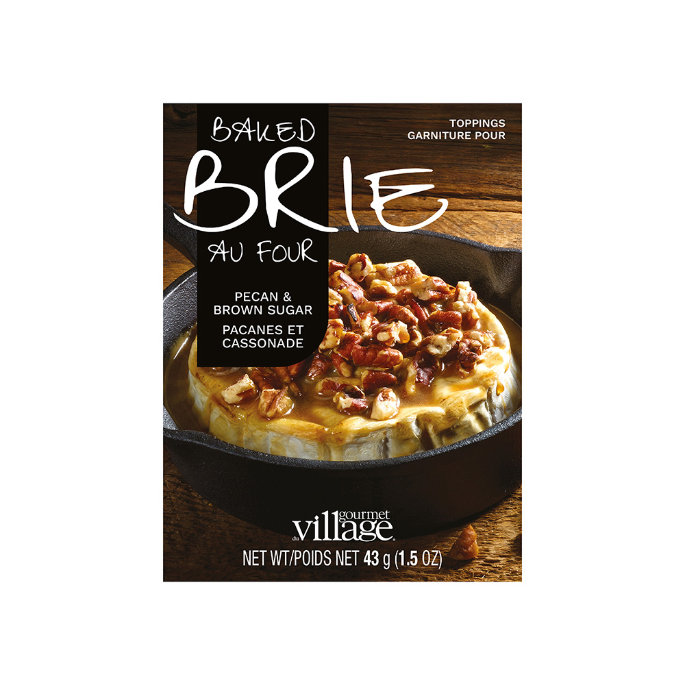 Garniture pour Brie Pacanes et cassonade - Gourmet du Village