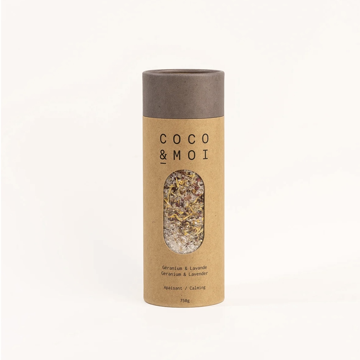 Sel de bain Géranium et Lavande - Coco et Moi