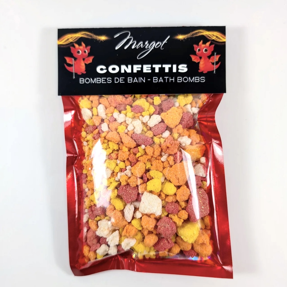Confettis pour le bain Dragon - Margot