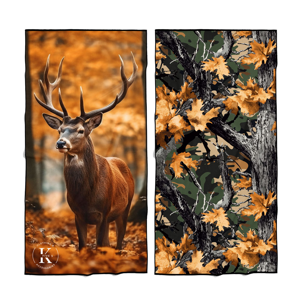 Serviette de plage en microfibre Chevreuil d’automne – K5