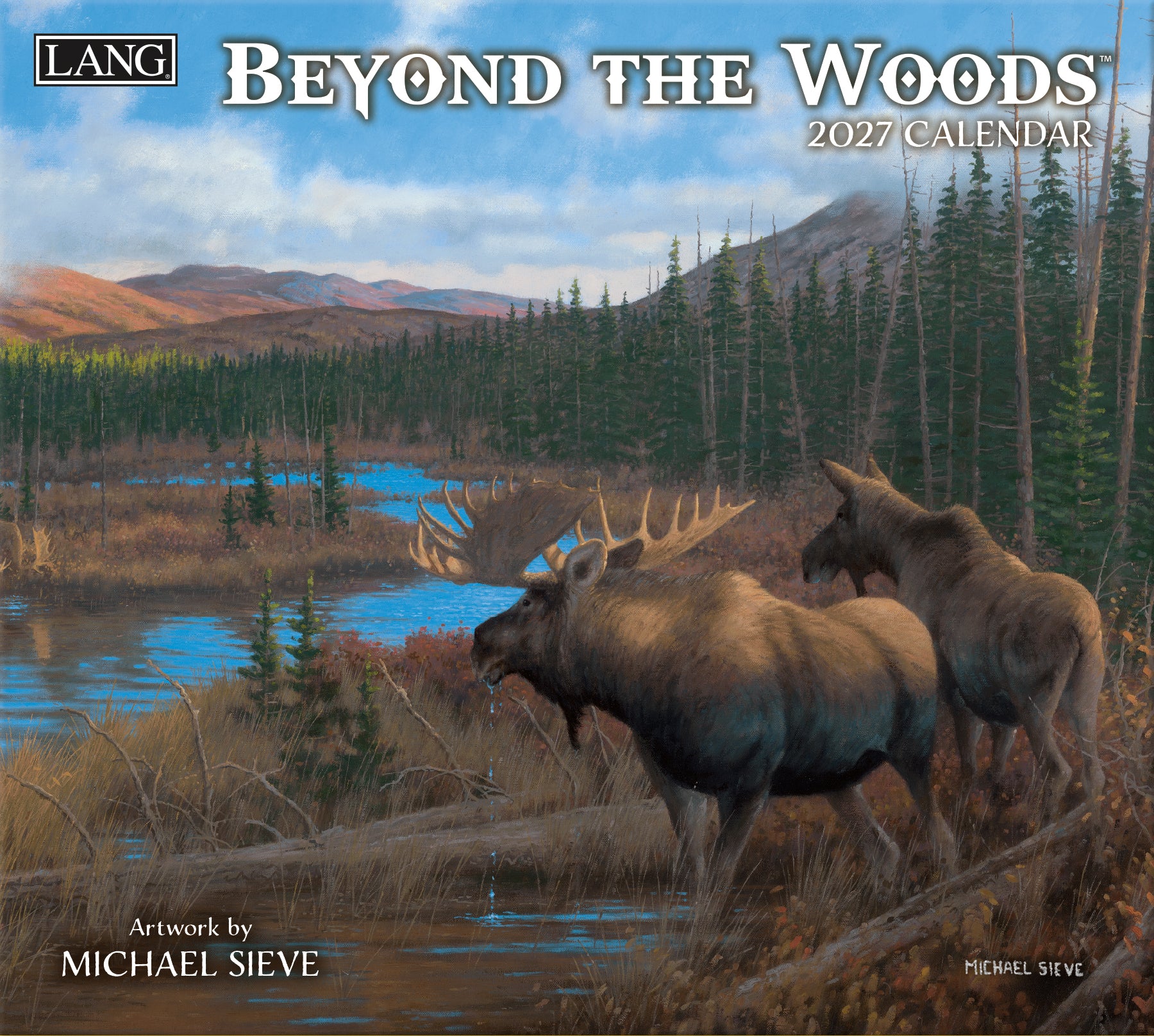 Calendrier mural Beyond the Woods 2027 – Lang