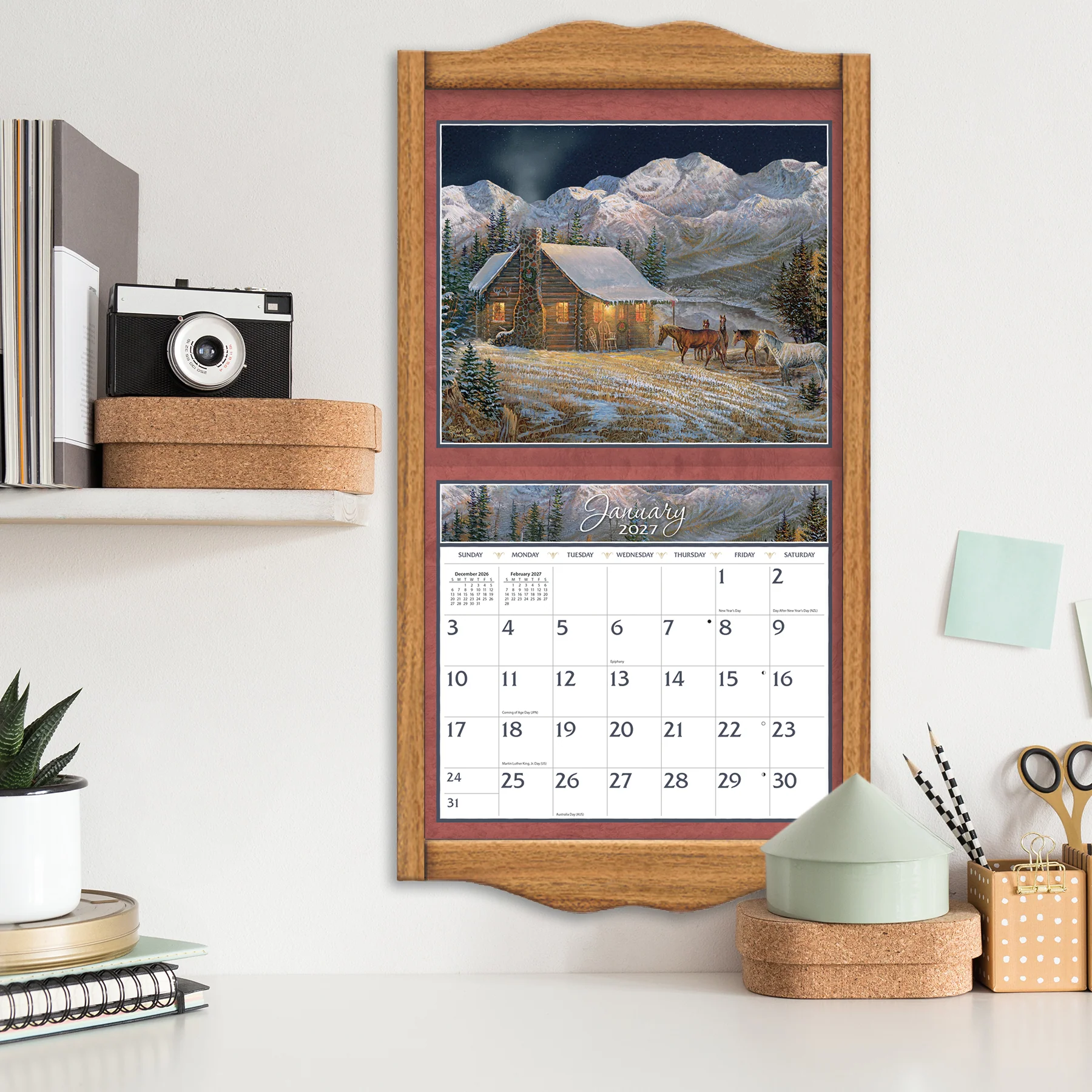 Calendrier mural Meadowland 2027 - Lang – Image 4