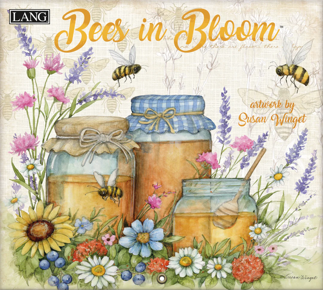 Calendrier mural Bees in Bloom  2027 – Lang