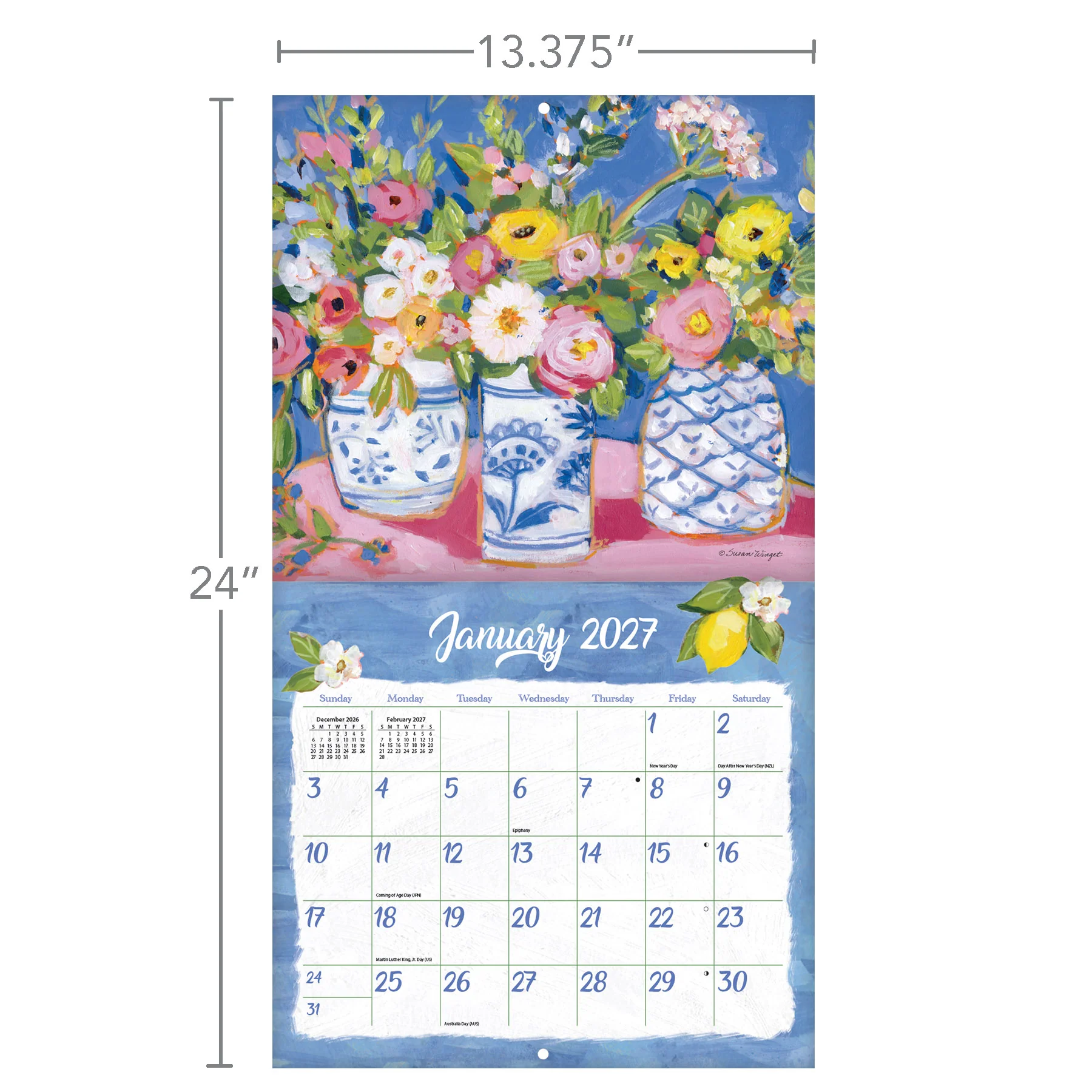 Calendrier mural Ciao Bella 2027 - Lang – Image 4