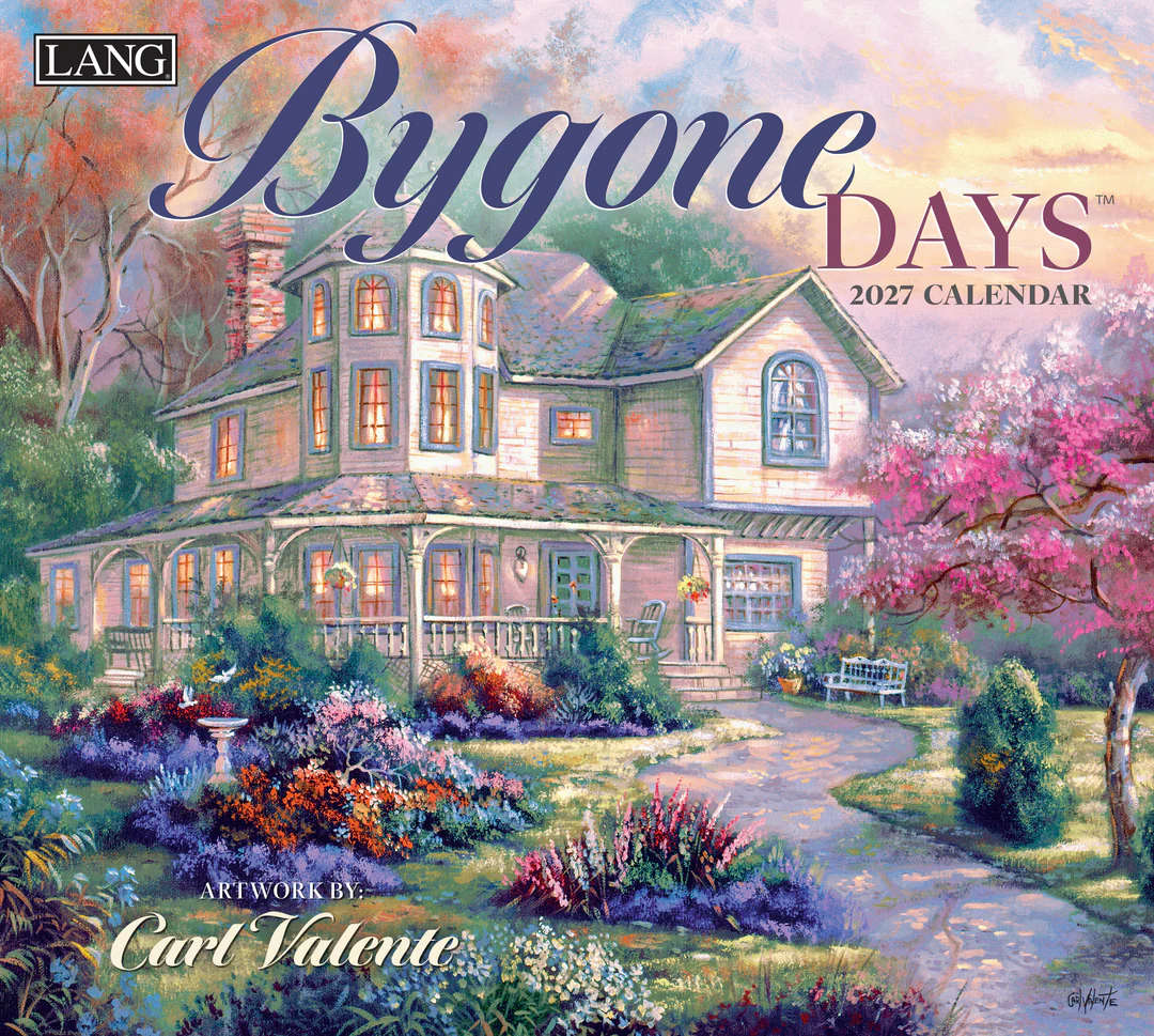Calendrier mural Bygone Days 2027 – Lang