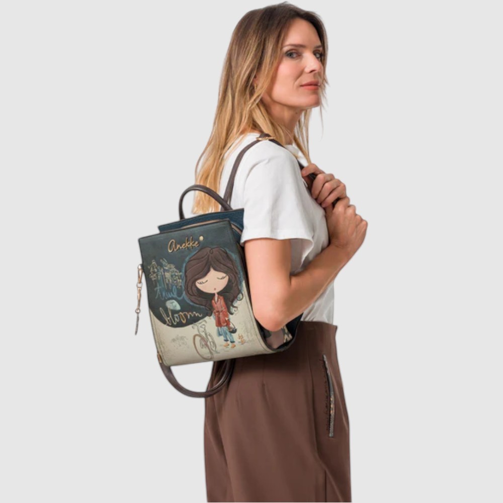Sac à dos double compartiment Collection Tulip - Anekke – Image 2